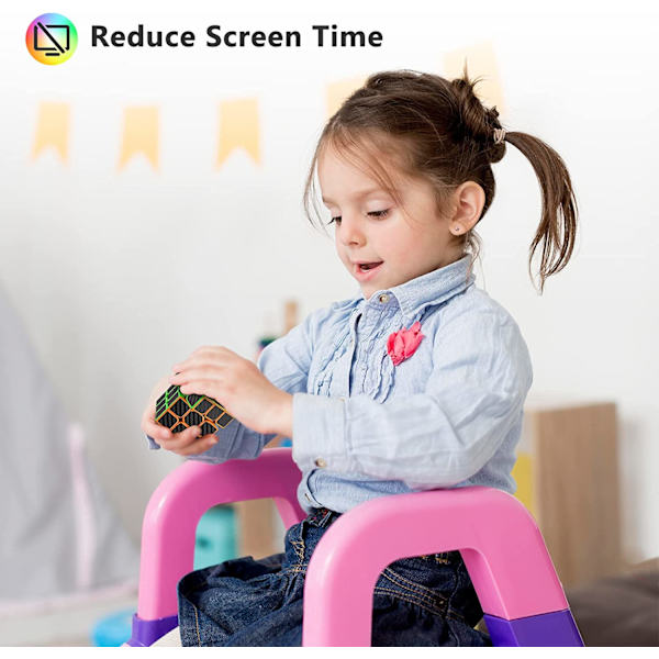 Speed Cube Sæt, Puslespil Cube Bundle af Pyramid Speed Cube, Sm