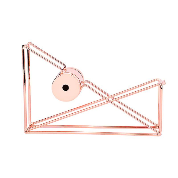 Rosegullfarget tapekutter Washi tape oppbevaringsorganisator kutter St