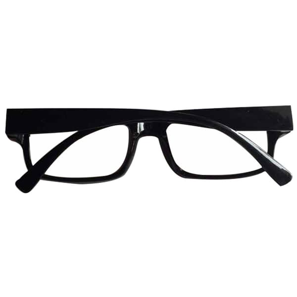 The Reading Glasses  Black Readers Value 2 Pack Designer Style M