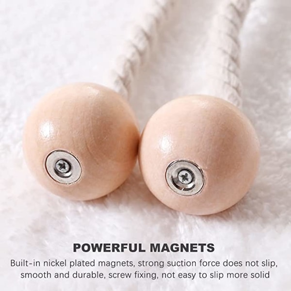 2 stycken magnetiska pärlor gardinspets (beige), gardinspets, wo