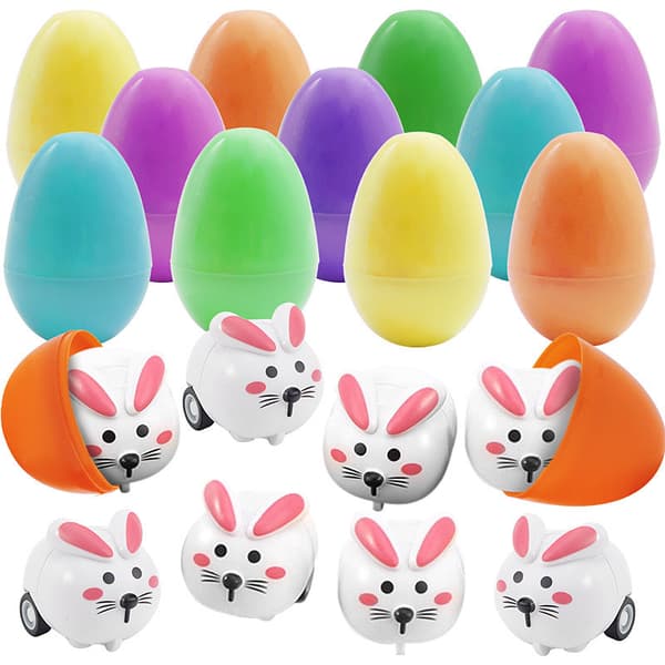 Påskeoverraskelsesegg leker for barn (12 sett)