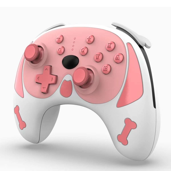 Pink trådløs controller, kompatibel med Nintendo Switch/Switch