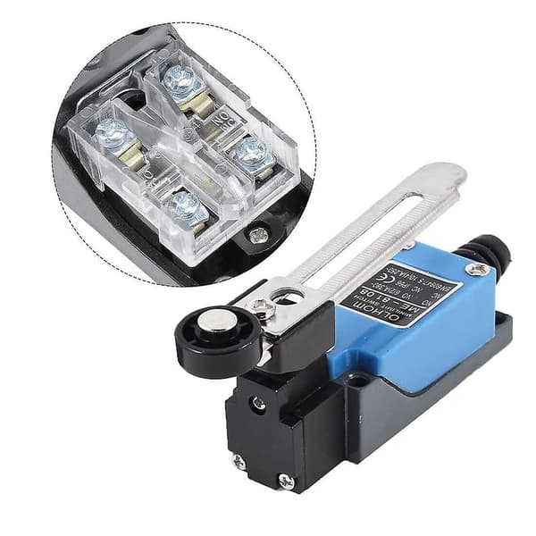 4 stk. Me-8108 Momentary Limit Switch Justerbar Rullearm