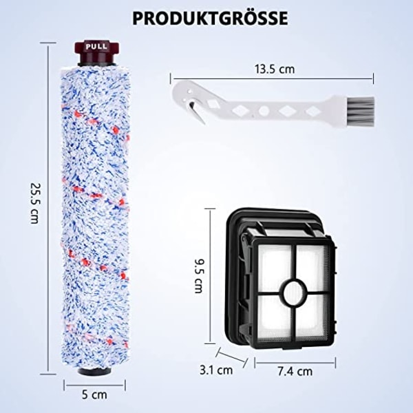 Tilbehør til Bissell Crosswave 3 i 1, 2 multifunksjonsbørster