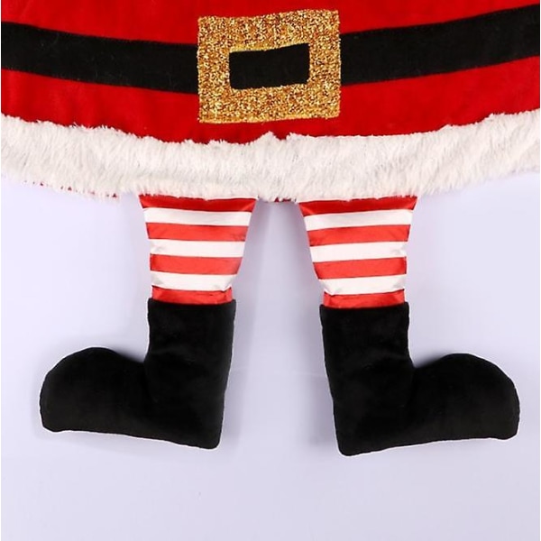 Julgransmatta Julparty Dekorationer Tomte