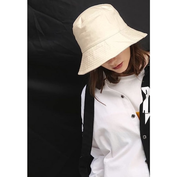 Naiset Fisherman Hat Aurinkohattu Visiiri Hatut Käännettävä taitettava ämpäri