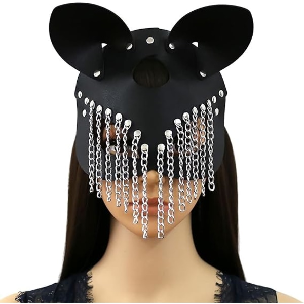 Catwoman-mask, sexig mask för vuxna kvinnor, karnevalsmas