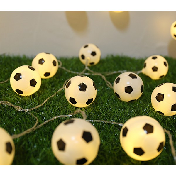 Ny kreativ fodbold LED-lyssnor bar VM-tema fodbold
