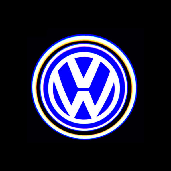 2x LED kompatibel med Volkswagen Door Light Logo Projektorer Lig