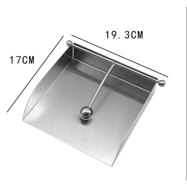 Servietbeholder, Servietholder i rustfrit stål, Standard Papirserviet