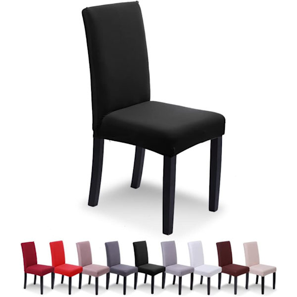 6 stk stolovertrekk, Universal Restaurant Sofa Cover, Stretch L
