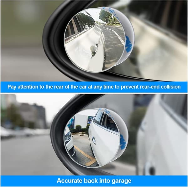 Blind Spot Mirror, 2 Pack Car Blind Spot Mirror HD Wide Angle Ro