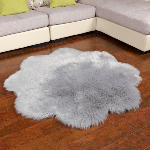 Synthetic Sheepskin,45 X 45cm Faux Sheepskin Imitation Fleece Ca