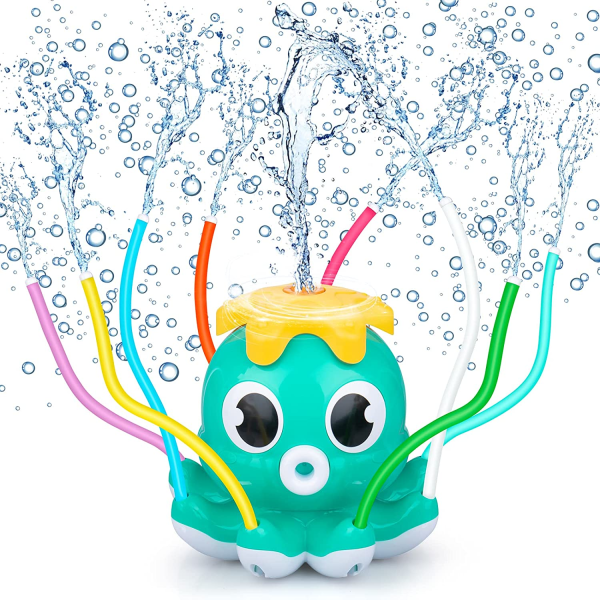 Octopus Water Spray Sprinkler for Kids Outdoor Yard Yard Water