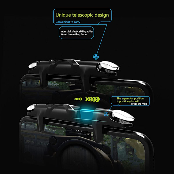 Mobilspel Trigger, Pubg Mobil Controller Telefon Controller Puls