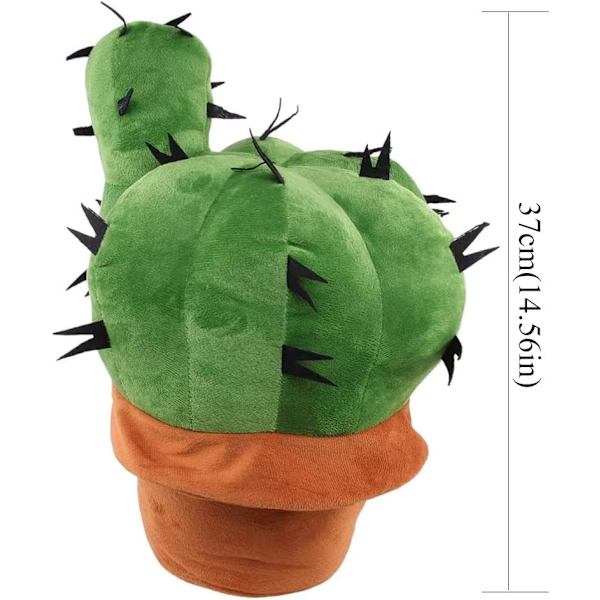 Kaktuspude (37cm / 14.56in), sød pude, skrivebordspude, kaktus