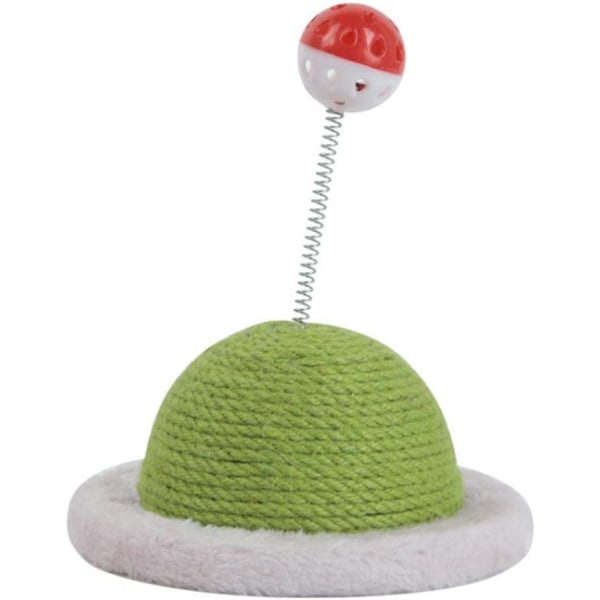 Cat scratching post, tabletop claw scratching post with sisal ba