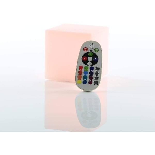 1 stk Led Cube 10 X 10 X 10 Cm Light Cube / Bordlampe 16 Farver