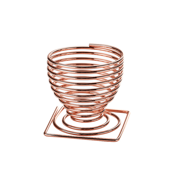3-pack skönhetssvampblandarehållare, roséguld-sminksvamp torkar
