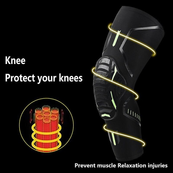Nya sportknäskydd för män trycksatta elastiska knäskydd