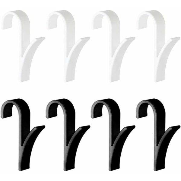 8 koukkua patterille, patterikoukku, pyyhekuivain, patterikoukku, pyyhekuivausteline patterille, kylpyhuoneen patterikoukut, pyyheteline kylpyyn