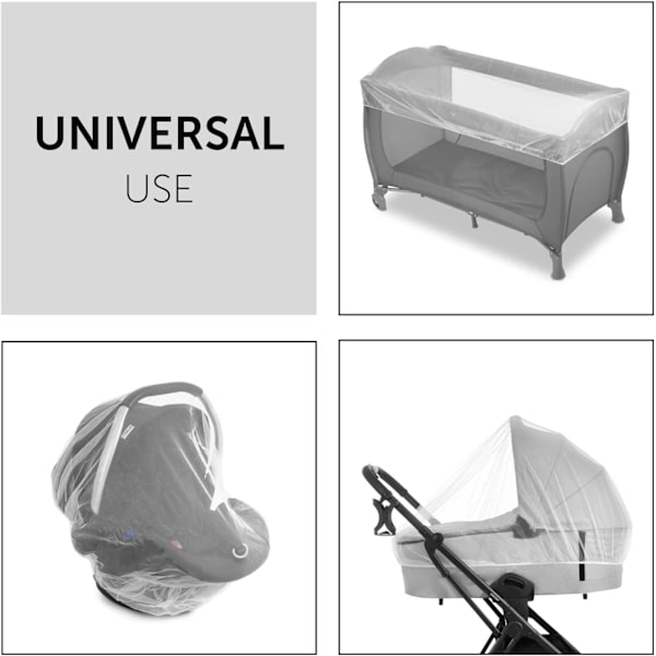Skydda mig myggnät för Cosy, barnvagn, barnvagn och resesäng,