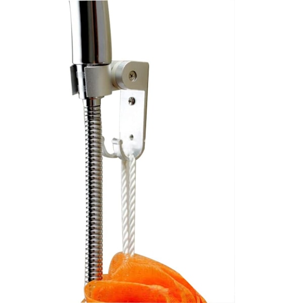 Roterende bruseholder skinnende aluminium DIY marmor stærk bruser
