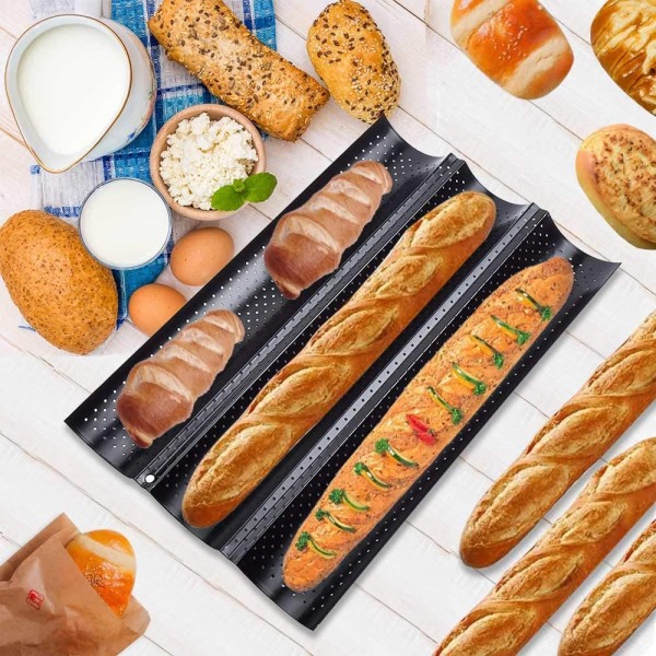 Brødformer, Baguettform, Baguettform, Brødform, Fransk Brød
