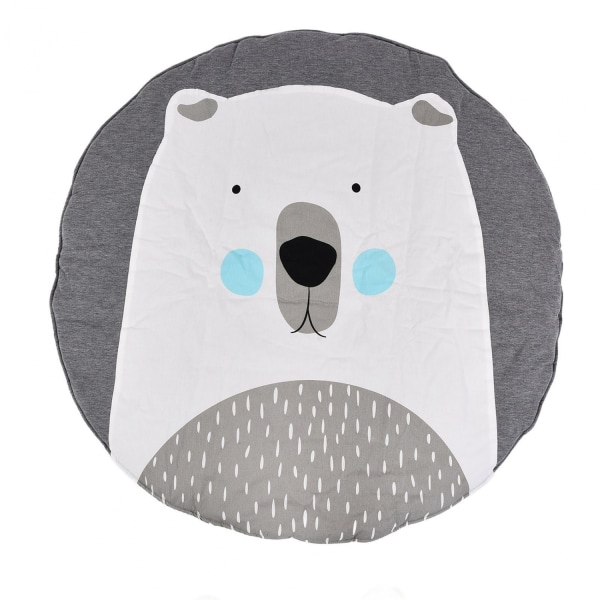 [Isbjørn] Rund lekematte, krypematte, krypematte, luftkondisjonering
