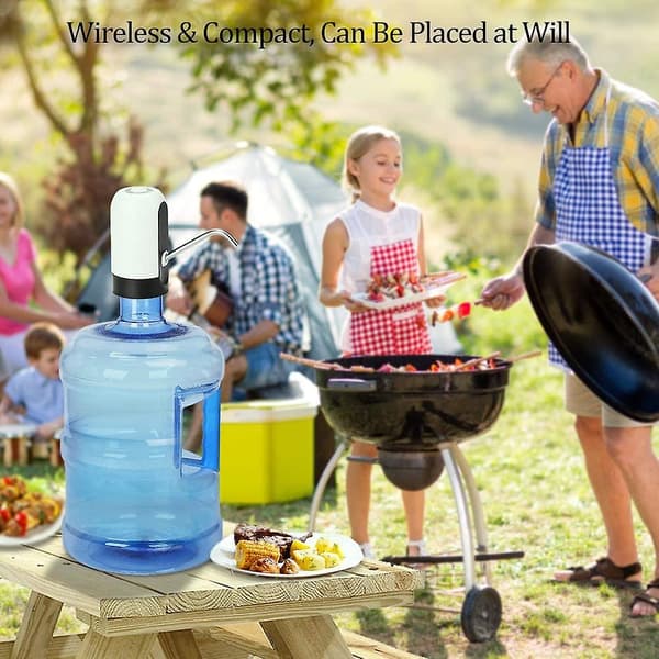 Vattenflaskepumps 5 Gallons Vattenflaskedispenser USB Laddning AU