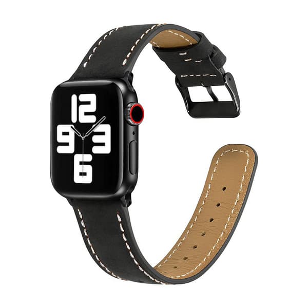 Kompatibel med Apple Watch-rem - sort, 49mm 45mm 44mm 42mm l
