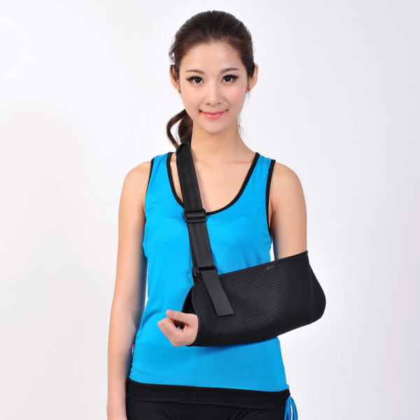 Universal Arm Sling, Shoulder Immobilizer with a Foam Neck Pad fo