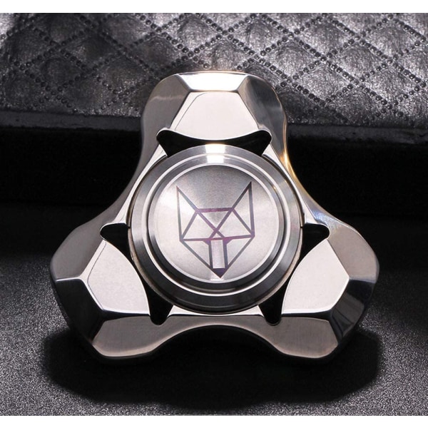 1,5'' Tri Metal Spinner Fidget Toy Prime, R188 Rustfrit Stål