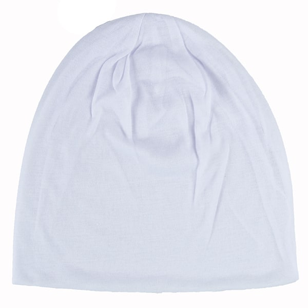 Lättvikts Jersey Beanie, för män och kvinnor, mjuk bomulls beanie