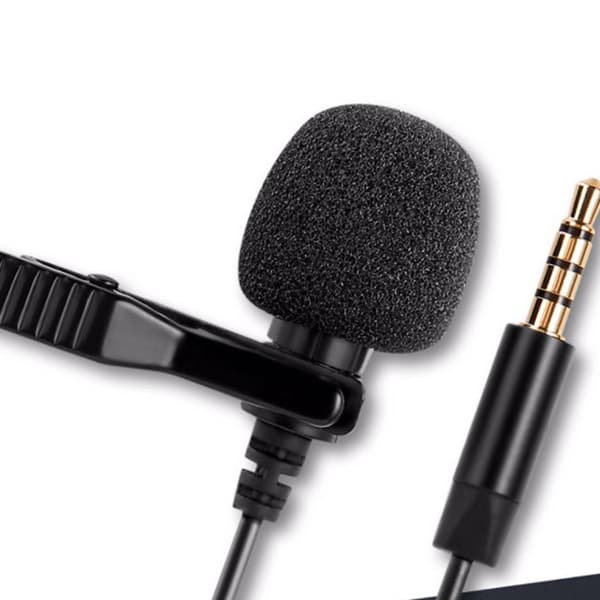(Belysning) Smartphone Mikrofon, Lavalier Mikrofon Audio Video