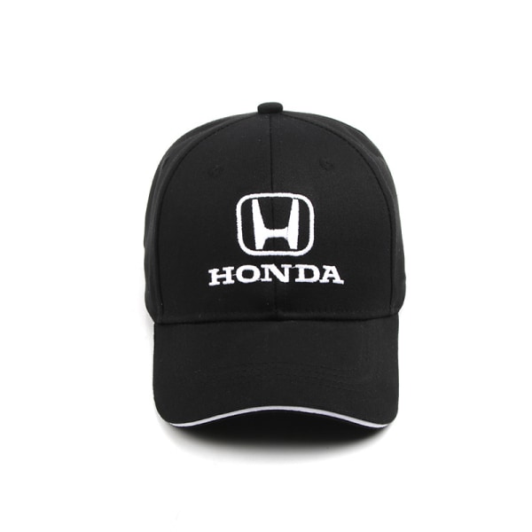 Honda Team Racing Visir Brodert Baseball Cap Bil Cap-bla