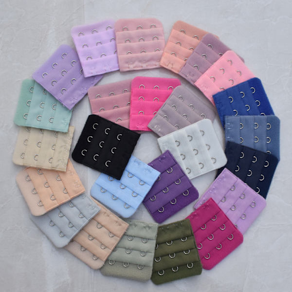 25 stk. Multicolor BH-forlængerstropper (tilfældig farve) 3 komfortable