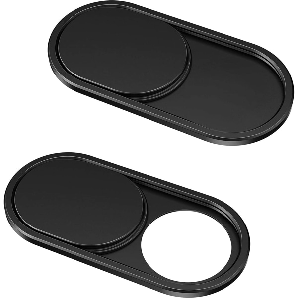 Webcam Cover Slide[2-Pack], 0,023 Tommer Ultra-Tyndt Metal Web Came