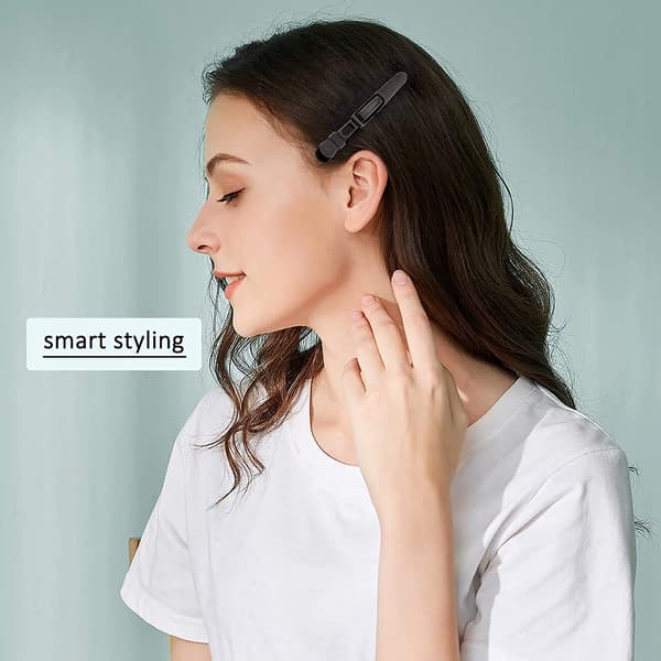 10x Krokodillehårklips Sprette, Profesjonell Styling Hårklips