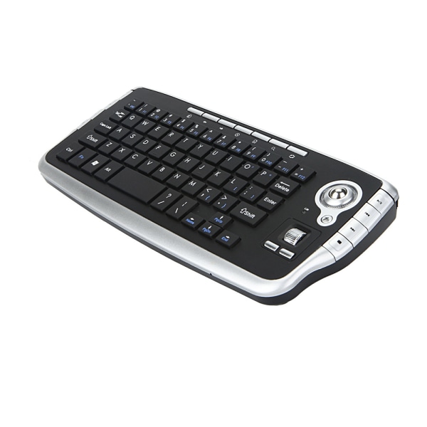 Trådløst trackball tastatur mini 2.4G trådløs mus og nøgle