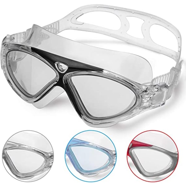 Swimming Goggles,Adult Swimming Goggles Transparent Anti-Fog Wat