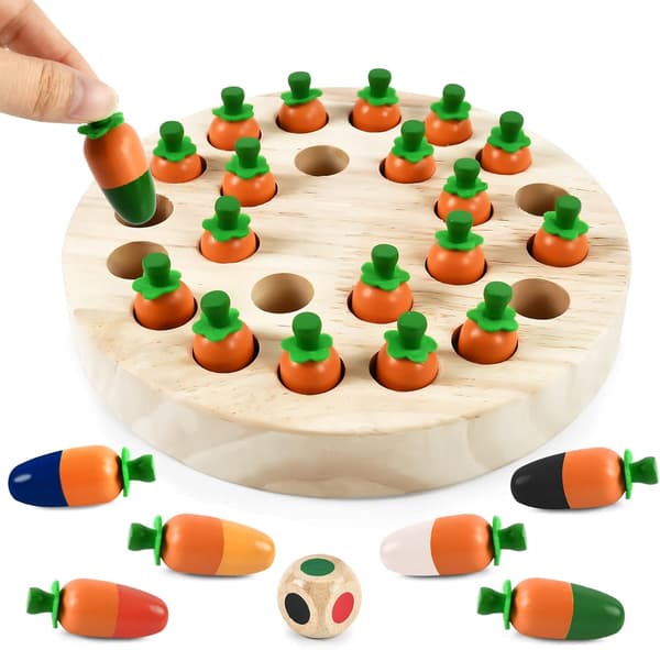 Träminnesspel, Barnens Träminneschack, Morotsminne