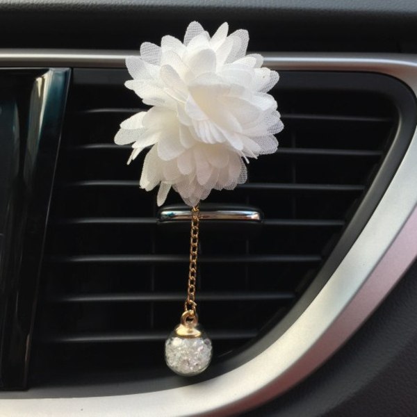 Car Air Freshener Clip til Car Vent, Floral Duft, Diffuser