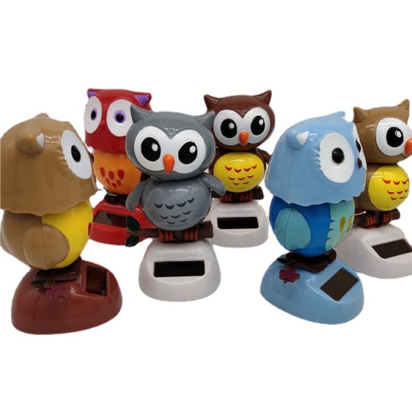 Aurinkoinen Idea Swing Owl Nods Paparazzi Auto Sahat Cartoon Sahat Gi