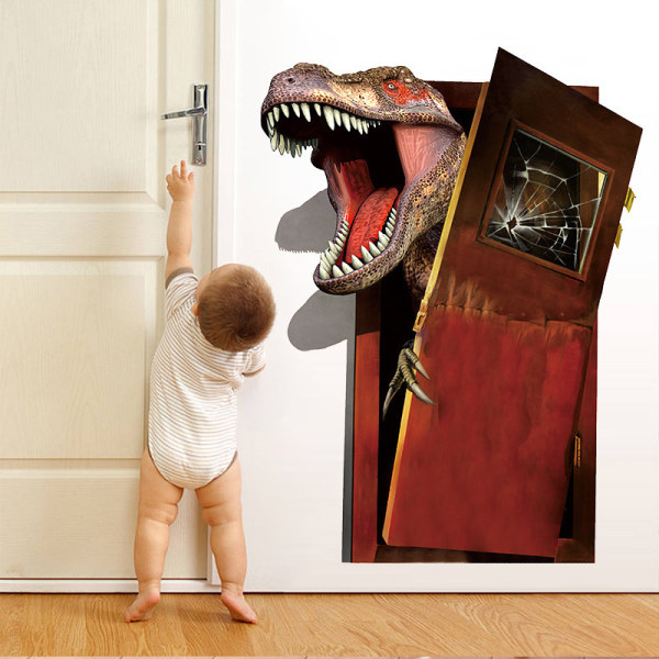 A 45 × 60CM dinosaur bedroom living room decoration home wallpap