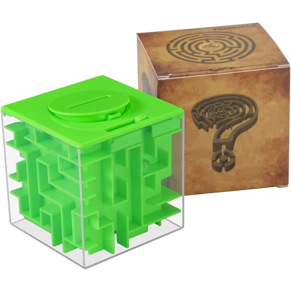 Money Maze Puzzle Box til børn og voksne, perfekt møntpung