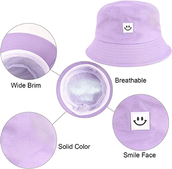 Fiskarehatt Dam Solhatt Bucket Hats Bomull Bob Hat Fällbar