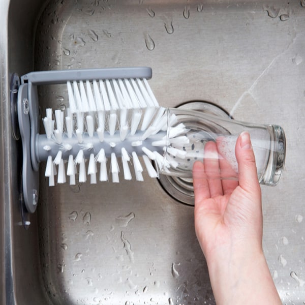 Kopp Scrubber Glass Cleaner Flasker Børste Vask Kjøkken Access