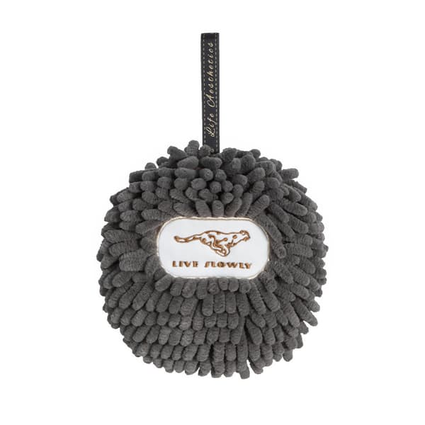 Grå Mikrofiber Håndklæde, Badeværelseshåndklæde Hængende Håndklæde
