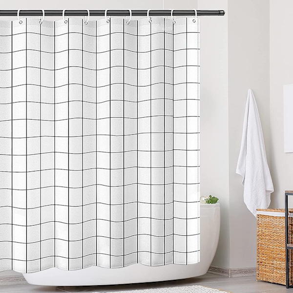 180 x 80 cm bruseforhæng vaskbart hurtigtørrende badeforhæng w